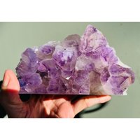 Lavender Amethyst Geode, Past Life Regression, Dream Protectors, Shiny Water Clear Lavender Amethyst Geode, Past Life Regression, Dream Protectors, Shiny Water Clear von Powercrystals888