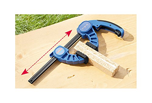 Powerfix Schnellspannzwinge 150x80mm Einhandzwinge Schraubzwinge Zwinge Klemmzwinge - Blau von Powerfix