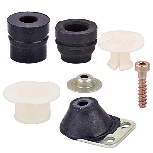 Powerful Tools 7 Stück Vibrationsdämpfer Gummipuffer Ringpuffer Buffer Set für Stihl 026 024 MS240 MS260 Motorsäge Vibrationsgummi Anti-Vibrations-Dämpfer Set von Powerful Tools
