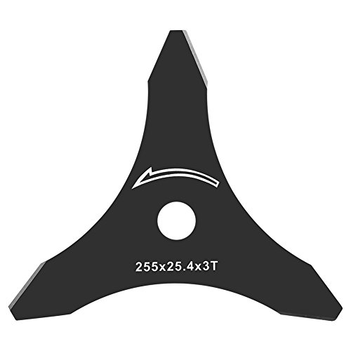 Powerful Tools Dickichtmesser mit 3 Schneidern, 25.5 cm, Aufnahme 2.54 cm Häckselmesser Heckenscherenzubehör von Powerful Tools