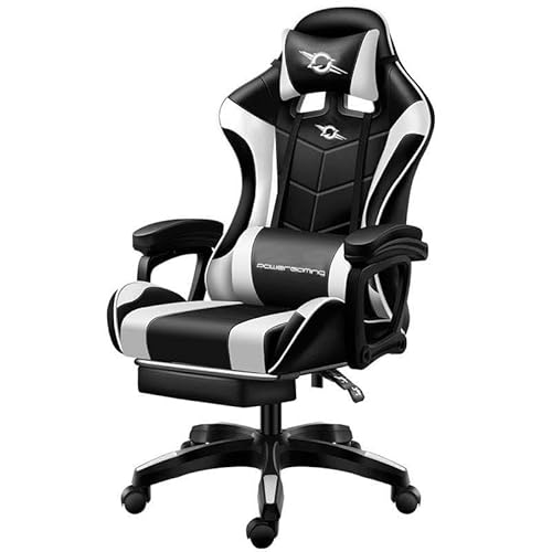 Powergaming Stühle der Marke Modell Gaming, Schwarz/Weiß von Powergaming