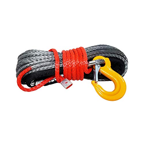 PowerLine Kunststoffseil für Seilwinde 6mm x 15m, 3600 kg Synthetikseil Offroad 4x4 ATV UTV PowerLine Kunststoffseil für Seilwinde 6mm x 15m, 3600 kg Synthetikseil Offroad 4x4 ATV UTV von PowerLine