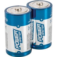 Alkaline Batterien Super LR20 - Typ D - 2 Stück Alkaline Batterien Super LR20 - Typ D - 2 Stück von Powermaster