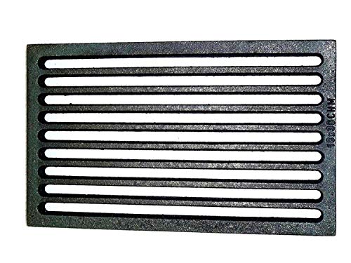 Powermat Ofenrost Gussrost Rost Feuerrost Ascherost Tafelrost Kaminrost 18x30 cm Ofen von Powermat