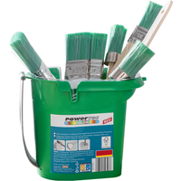 Lackier- oder Lasur-Pinsel-Set 10tlg. Lackier- oder Lasur-Pinsel-Set 10tlg. von Powertec Color