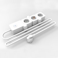 3-fach-WInkelsteckdose - Weiß 3-fach-WInkelsteckdose - Weiß von Powertec Electric