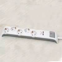 Powertec Electric Design-Steckdose "Brücke" - 5-fach von Powertec Electric