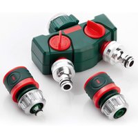 Bewässerungs-System "Expert" - 2-Wege-Verteiler von Powertec Garden