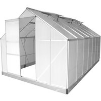Gewächshaus Alu OSAKA 430x250x205cm von Powertec Garden