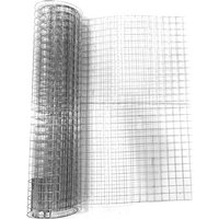 Drahtgitter verzinkt 2er Set, ca. 5 x 0,5 m von Powertec Garden