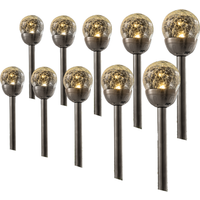 LED-Solarleuchten 10er-Set LED-Solarleuchten 10er-Set von Powertec Garden