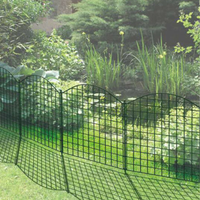 11tlg. Teichzaun Oberbogen, ca. 390 x 78,5 cm - Anthrazit 11tlg. Teichzaun Oberbogen, ca. 390 x 78,5 cm - Anthrazit von Powertec Garden