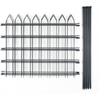 Teichzaun 4er Set, -ca.1000x800mm - Grau, 21FS03 Teichzaun 4er Set, -ca.1000x800mm - Grau, 21FS03 von Powertec Garden