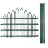 Powertec Garden Zaun-4er Set, ca. 1000 x 800 mm - Grün, 21FS05 von Powertec Garden