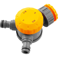 Premium-2-Wege-Umschaltverteiler von Powertec Garden