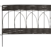 Beeteinfass. PVC Rattan 100x25/35cm von Powertec