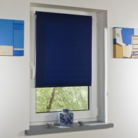 Bella Casa Klemmfix-Rollo, ca.150 x 75 cm, Blau von Powertec