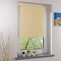 Bella Casa Klemmfix-Rollo, ca.150x120cm, Vanille von Powertec