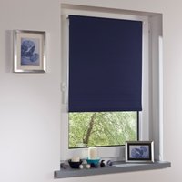 Bella Casa Klemmfix-Rollo, ca.150x45 cm, Blau von Powertec