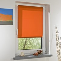Bella Casa Klemmfix-Rollo, ca.150x80cm, Terrakotta von Powertec