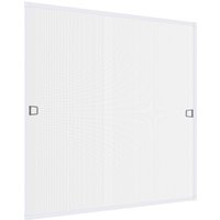 Insektenschutz -Fenster 100x120cm Weiß von Powertec