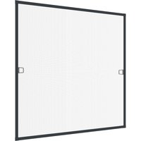 Insektenschutz Plus Rahmen Fenster 140x150cm Anthrazit von Powertec