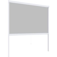 Insektenschutz Plus Rollo Fenster 160x160cm Weiß von Powertec
