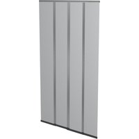 Plus Fliegengitter Türvorhang 100x220cm Anthrazit von Powertec