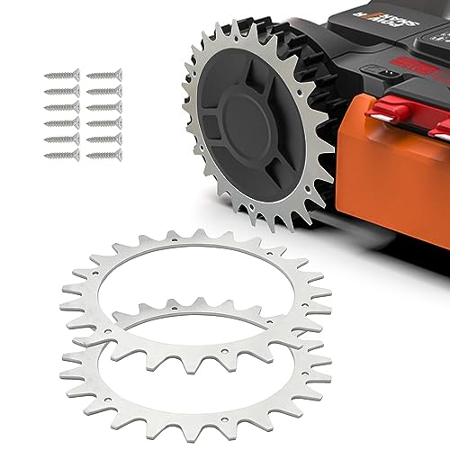 PowerWerk 3mm Edelstahl Mähroboter Spikes für Modell Worx S/M Traktionsverbesserung für Roboter-Rasenmäher Edelstahlschrauben Zubehör Off-Wheel-Räder PowerWerk 3mm Edelstahl Mähroboter Spikes für Modell Worx S/M Traktionsverbesserung für Roboter-Rasenmäher Edelstahlschrauben Zubehör Off-Wheel-Räder von Powerwerk