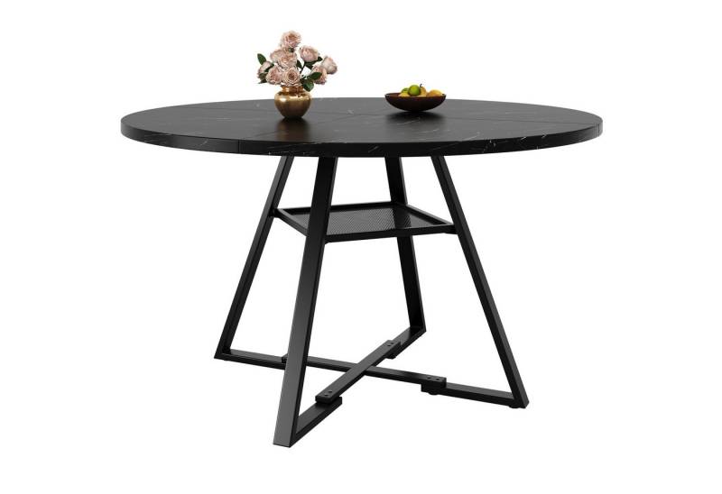 Powerwill Esstisch Runder Küchentisch Frühstückstisch (Set, 1Tisch), Breite 120 cm von Powerwill