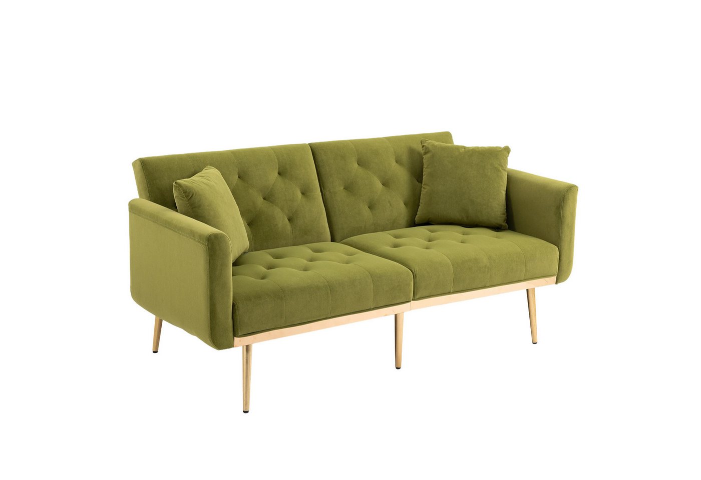 Powerwill Schlafsofa Klappsofa mit Schlaffunktion, Stabile Metallbeinstütze 1 Teile, Umwandelbares 3-fach verstellbares Schlafsofa von Powerwill