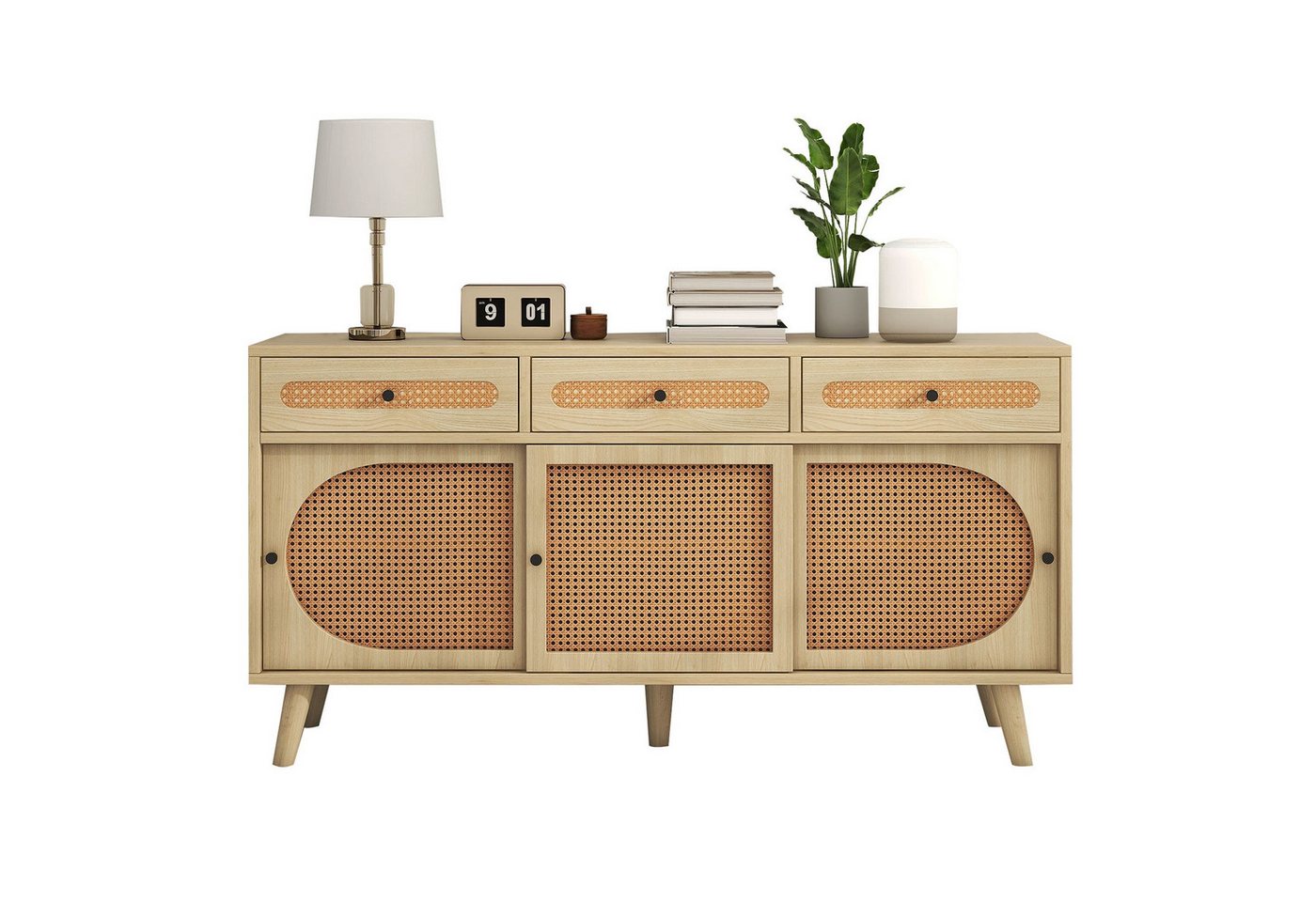 Powerwill Sideboard mit 3 Schubladen (Spar-Set, 1er set), Breite 140 cm von Powerwill