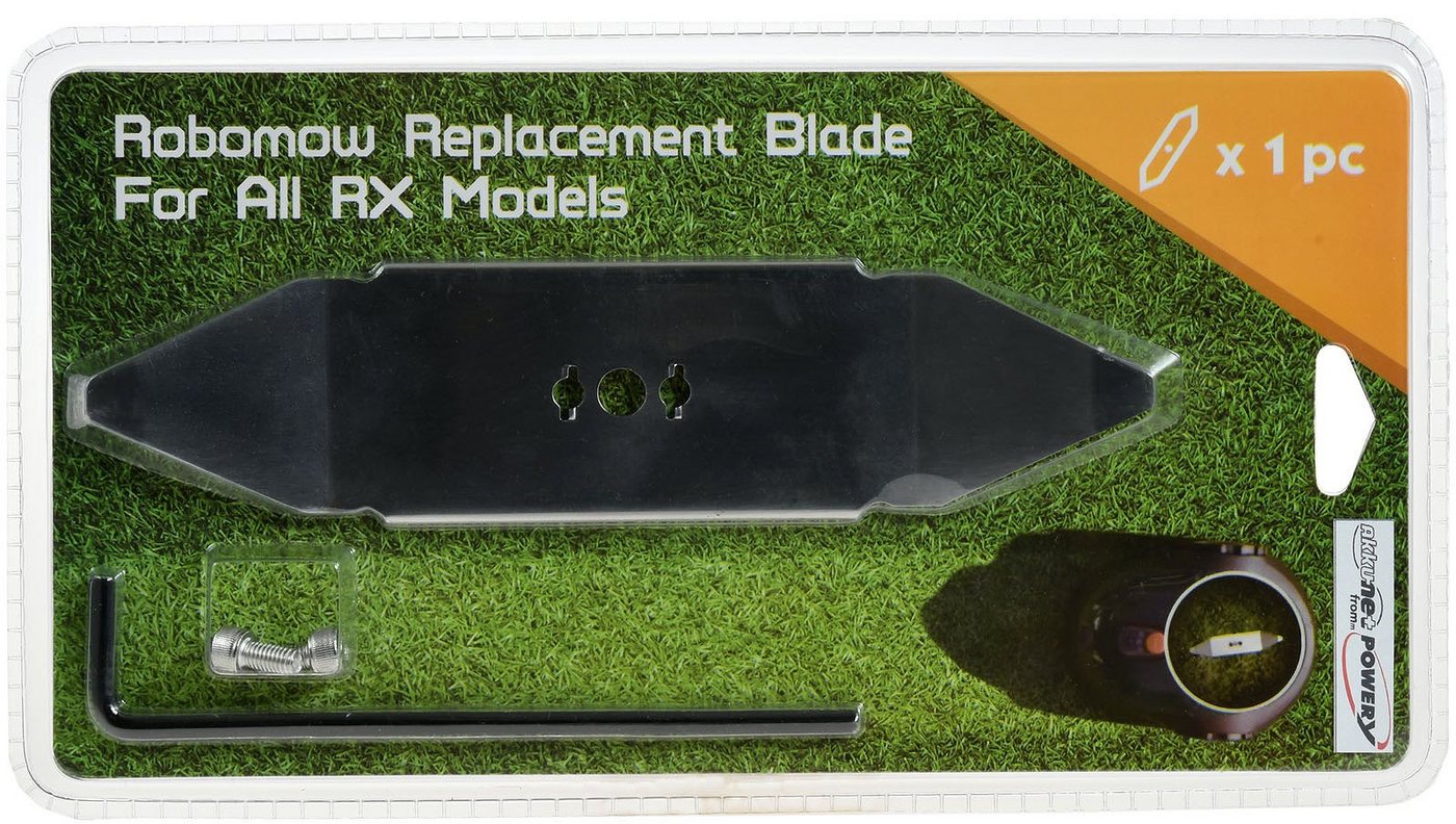 Powery Rasenmähermesser Ersatz-Messer Schneid-Klinge für Mähroboter Robomow RX-Serie Edelstahl von Powery