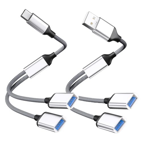 Powice US B C Verteiler, US B C Splitter 1 zu 2+US B Splitter 1 zu 2 US B2.0 Kabel, 10 W Wiederaufladbarer US B Verteiler, USB C Adapter Geeignet für die Datenübertragung über die USB Powice US B C Verteiler, US B C Splitter 1 zu 2+US B Splitter 1 zu 2 US B2.0 Kabel, 10 W Wiederaufladbarer US B Verteiler, USB C Adapter Geeignet für die Datenübertragung über die USB von Powice