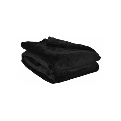 POYET MOTTE microflanelle Decke Polyester schwarz, Polyester, Schwarz, 170x130x1 cm POYET MOTTE microflanelle Decke Polyester schwarz, Polyester, Schwarz, 170x130x1 cm von Poyet Motte
