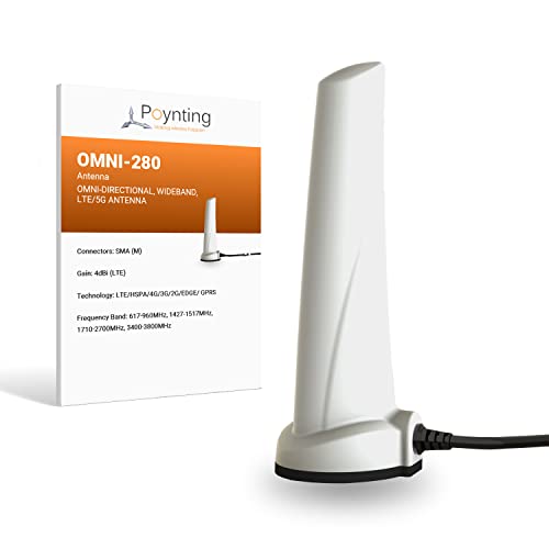 Poynting A-OMNI-0280-02 All Weather Omni-Directional LTE SISO Antenna Poynting A-OMNI-0280-02 All Weather Omni-Directional LTE SISO Antenna von Poynting