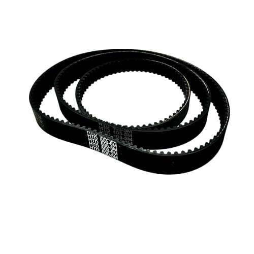 1/5 Stück HTD 5M Synchronriemen, Länge 285–340 mm, Breite 10–30 mm, geschlossener Synchronriemen mit Übertragungszahn,1 Stück von Poyuad