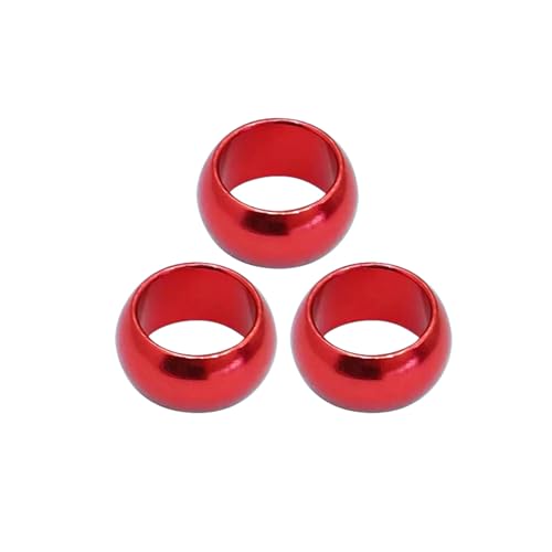 10 Stück, 8/10 mm Innendurchmesser, Aluminium-Beinringe für Haustiervögel, bunte Taubenidentifikationsbänder für das Flugtraining im Freien,Rot,Innendurchmesser 10 mm 10 Stück, 8/10 mm Innendurchmesser, Aluminium-Beinringe für Haustiervögel, bunte Taubenidentifikationsbänder für das Flugtraining im Freien,Rot,Innendurchmesser 10 mm von Poyuad