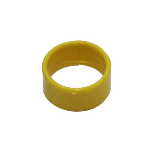 100 Stück, 1,6–2,0 cm, Geflügelfußringe, Clipringe für Hühner, Enten und Papageien, Werkzeuge zur Identifizierung der Geflügelzucht,Gelb,Innendurchmesser 1,8 cm 100 Stück, 1,6–2,0 cm, Geflügelfußringe, Clipringe für Hühner, Enten und Papageien, Werkzeuge zur Identifizierung der Geflügelzucht,Gelb,Innendurchmesser 1,8 cm von Poyuad