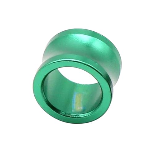 12 Stück, Innendurchmesser 8 mm, Taubenbeinringe aus Aluminium, keine Nummern, Identifikationsmarken für Tauben im Freien, für Flugtraining im Freien,Innendurchmesser 8 mm von Poyuad