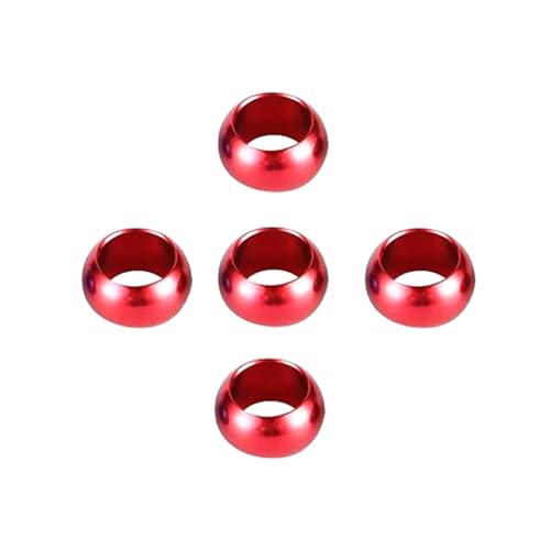 20 Stück, 8/10 mm Innendurchmesser, gemischte Farben, Aluminium-Vogelbeinringe, für Identifikationsetiketten beim Flugtraining im Freien,Rot,Innendurchmesser 8 mm 20 Stück, 8/10 mm Innendurchmesser, gemischte Farben, Aluminium-Vogelbeinringe, für Identifikationsetiketten beim Flugtraining im Freien,Rot,Innendurchmesser 8 mm von Poyuad