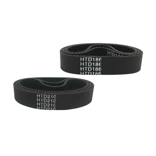 3 Stück HTD3M Zahnriemen, Umfang 186–213 mm, Breite 6–20 mm, Teilung 3 mm, Gummi-Zahnriemenbogen mit geschlossener Schleife,3 Stück 3 Stück HTD3M Zahnriemen, Umfang 186–213 mm, Breite 6–20 mm, Teilung 3 mm, Gummi-Zahnriemenbogen mit geschlossener Schleife,3 Stück von Poyuad