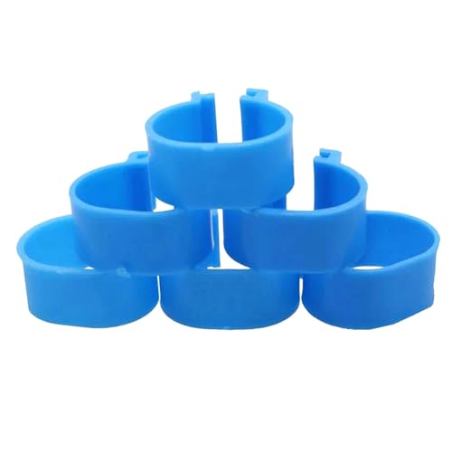 50 Stück, 20 mm Hühnerbeinringe, verstellbare Geflügelbeinringe, geeignet zum Markieren von Enten, Gänsen und Vögeln,Blau,Innendurchmesser 20 mm 50 Stück, 20 mm Hühnerbeinringe, verstellbare Geflügelbeinringe, geeignet zum Markieren von Enten, Gänsen und Vögeln,Blau,Innendurchmesser 20 mm von Poyuad