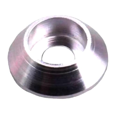 50 Stück M2 M2,5 M3 M4 M5 M6 M8 Aluminium Kegelkappenscheibe Obst Chlorlegierung Kappenkopfscheibe,Splitter,M4 von Poyuad
