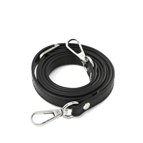 Poyuad 1,2 cm x 120 cm Verstellbarer Leder-Schultergurt, 1,2 cm breiter Schultergurt, Zubehör für Handtaschen und Umhängetaschen von Poyuad