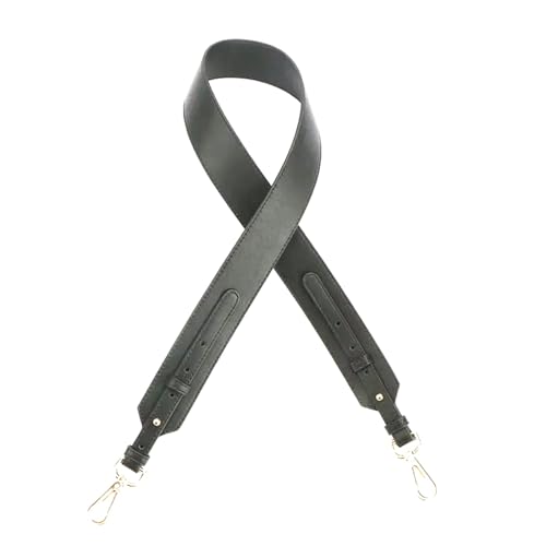 Poyuad 90 cm - 110 cm Breite, 4 cm breiter Leder-Schultergurt, Unterarm-Umhängetaschengurt, abnehmbare Schnalle, verstellbares Taschenzubehör,Schwarze Shorts mit Schnalle Poyuad 90 cm - 110 cm Breite, 4 cm breiter Leder-Schultergurt, Unterarm-Umhängetaschengurt, abnehmbare Schnalle, verstellbares Taschenzubehör,Schwarze Shorts mit Schnalle von Poyuad
