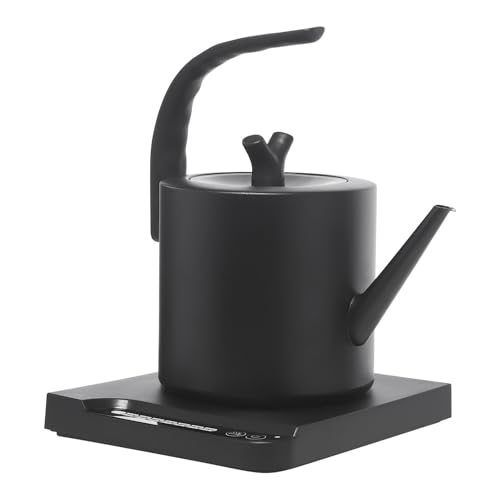 Poyujkyhr 1000W Edelstahl Wasserkocher mit 7-Temperatureinstellung 45-100°C Schwanenhals Wasserkocher 1L Gooseneck Kettle Automatische Abschaltung Automatische Abschaltung für Tee/Kaffee Poyujkyhr 1000W Edelstahl Wasserkocher mit 7-Temperatureinstellung 45-100°C Schwanenhals Wasserkocher 1L Gooseneck Kettle Automatische Abschaltung Automatische Abschaltung für Tee/Kaffee von Poyujkyhr