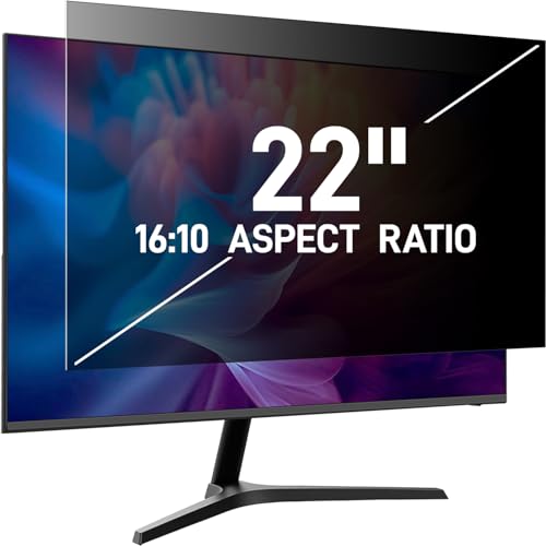 Pozlle 22-Zoll-Computer-Sichtschutzschild für 16:10-Breitbild-Desktop-Monitor - Blendfreie Blaulicht-Blickschutzfilter und Anti-Spion-Sichtschutzfolie Pozlle 22-Zoll-Computer-Sichtschutzschild für 16:10-Breitbild-Desktop-Monitor - Blendfreie Blaulicht-Blickschutzfilter und Anti-Spion-Sichtschutzfolie von Pozlle