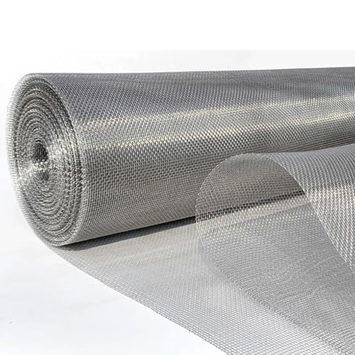 1 Stück 304 Edelstahl-Drahtgewebe – 20–500 Mesh-Filterblatt for den industriellen Einsatz, 100 cm/200 cm Länge(60meshx50cmx200cm) von PpeiliL