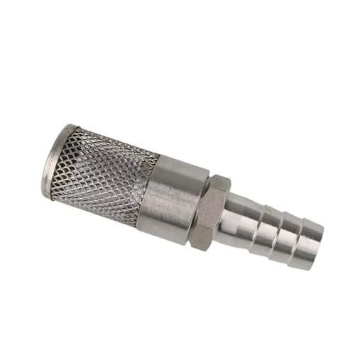1 Stück Edelstahl-Netzsieb for Schläuche – 6–19 mm Pagoden-Split-Filter for Bewässerung, Aquarium und Autowäsche(12mm) von PpeiliL